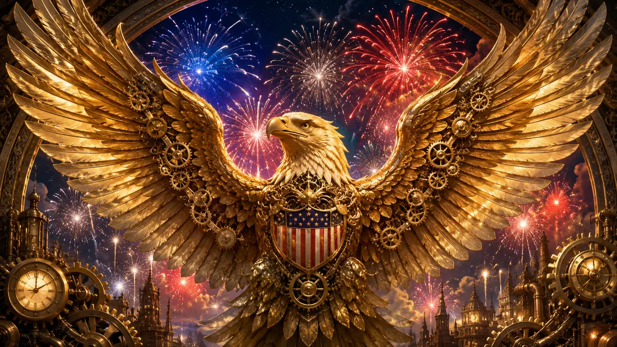 Happy July 4th in the United States — a quiet day, but an important piece has just been laid