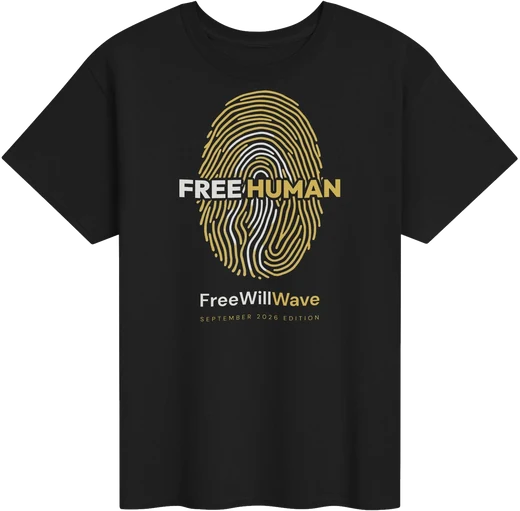 Free Human — September 2026 Edition tee