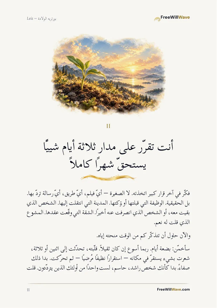 صفحة 11 من الكتيّب النموذجي