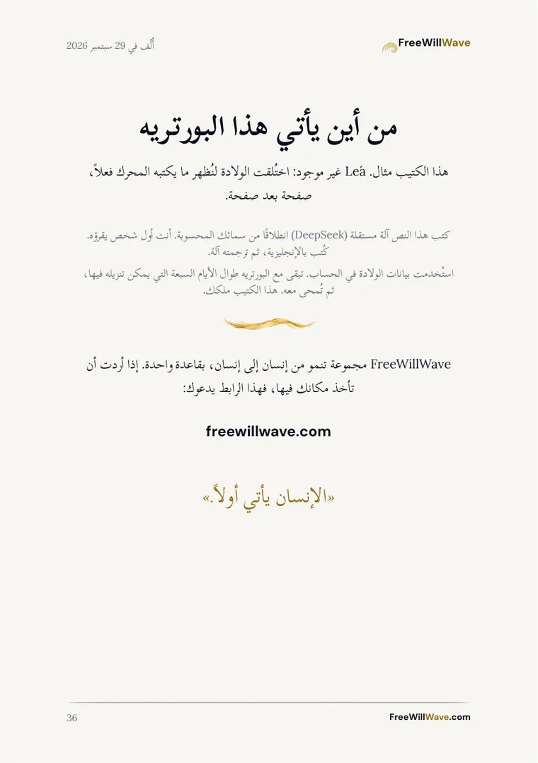 صفحة 36 من الكتيّب النموذجي