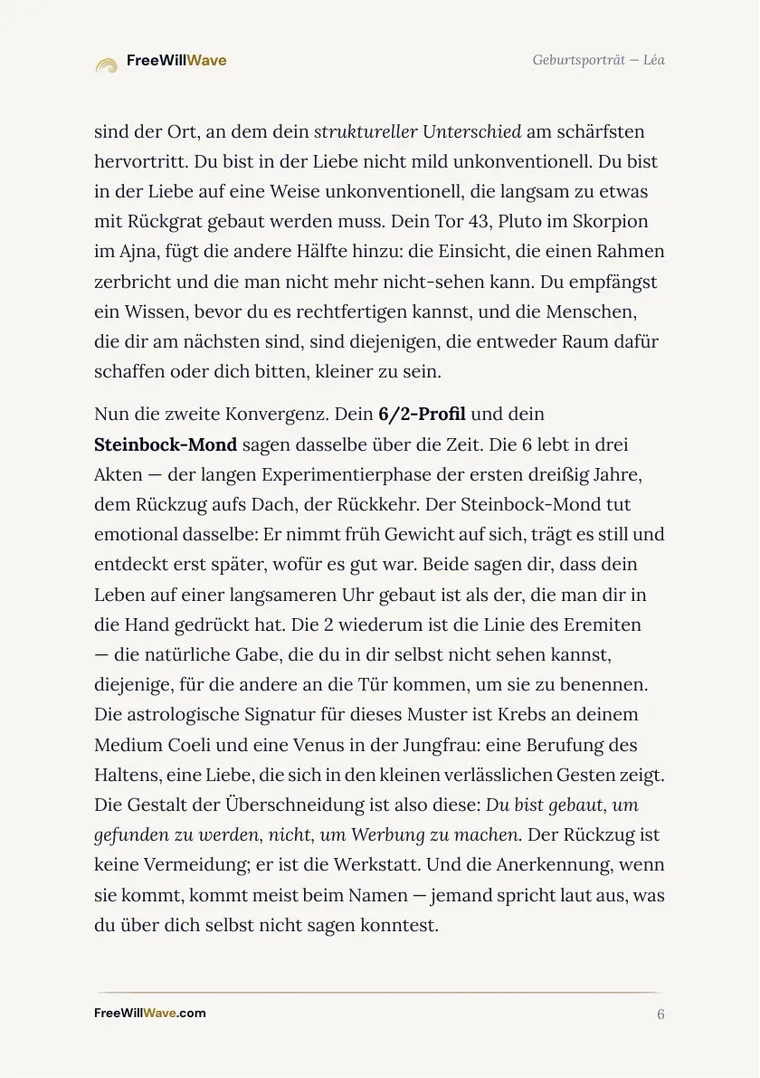 Seite 6 des Beispielhefts