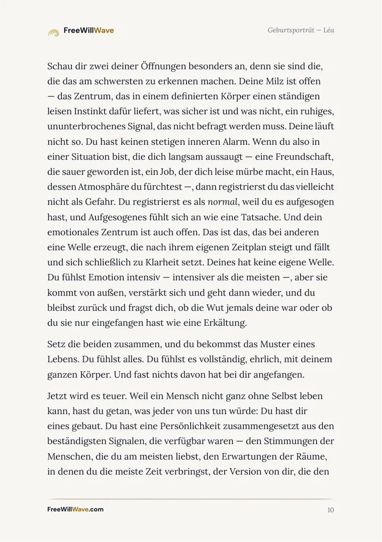 Seite 10 des Beispielhefts