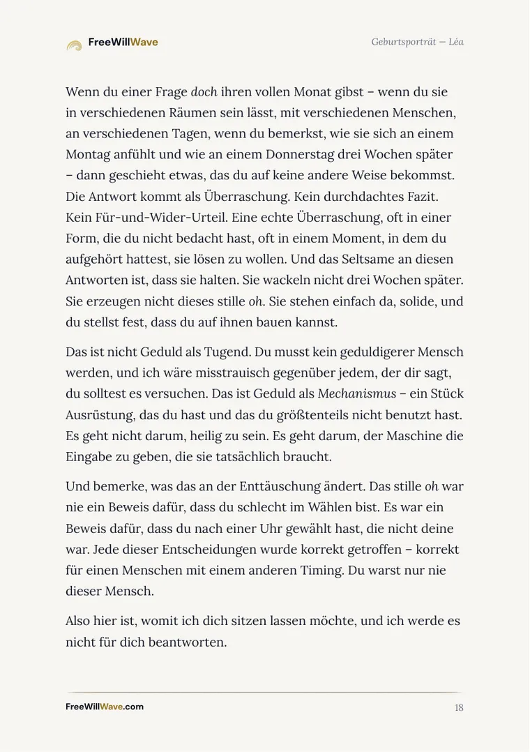 Seite 18 des Beispielhefts
