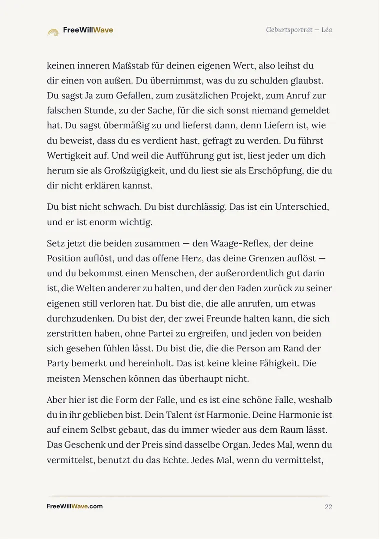 Seite 22 des Beispielhefts