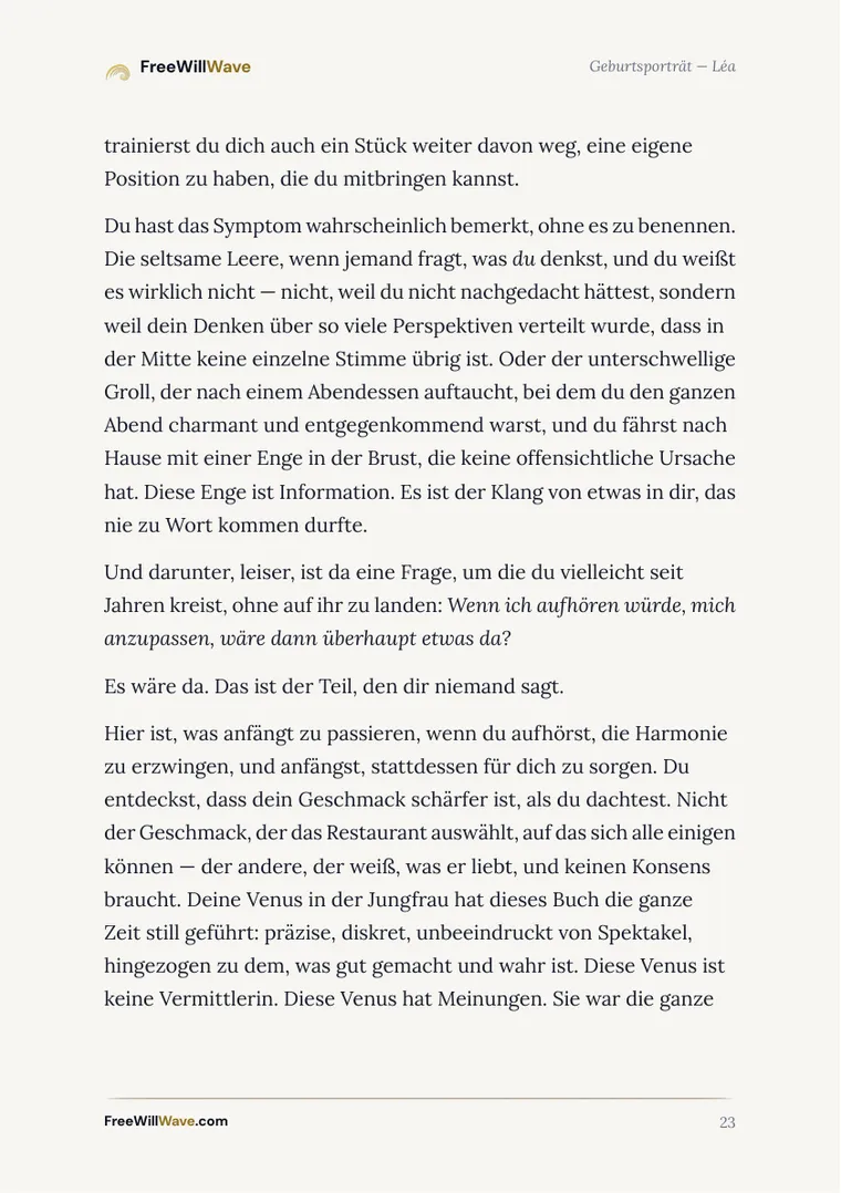 Seite 23 des Beispielhefts