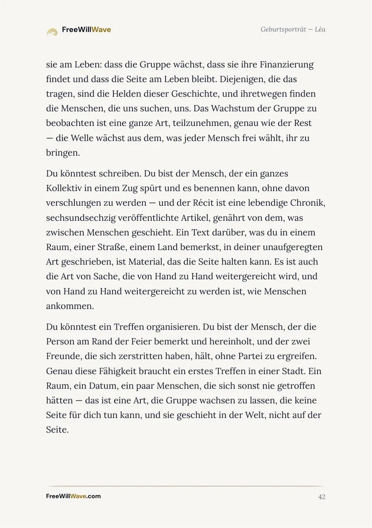 Seite 42 des Beispielhefts