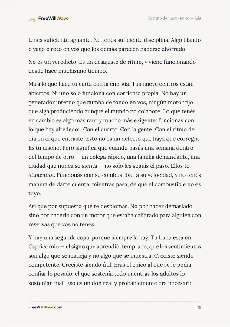 Página 26 del cuadernillo de ejemplo