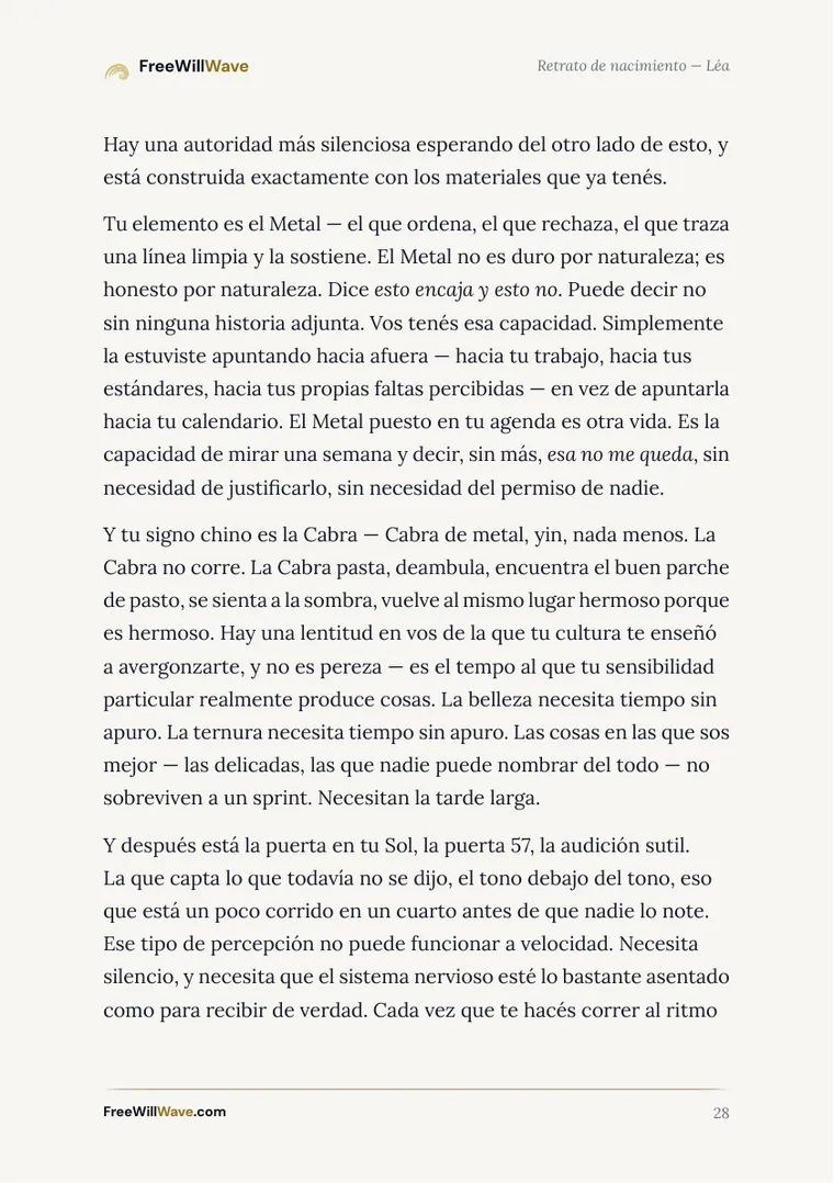 Página 28 del cuadernillo de ejemplo