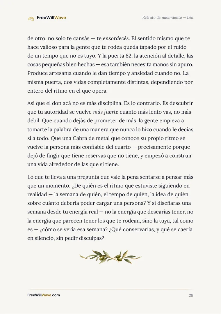 Página 29 del cuadernillo de ejemplo