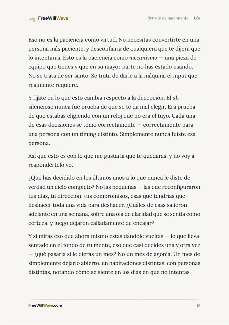 Página 18 del cuadernillo de ejemplo