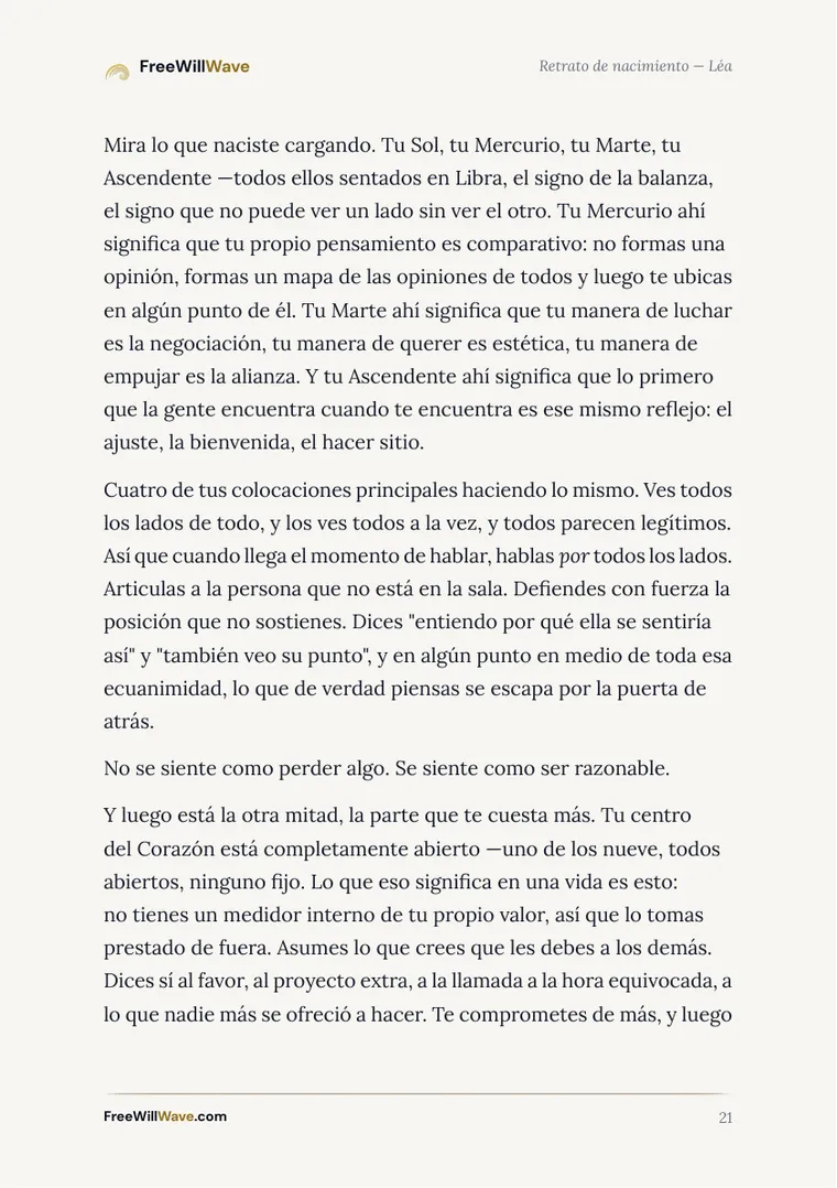 Página 21 del cuadernillo de ejemplo