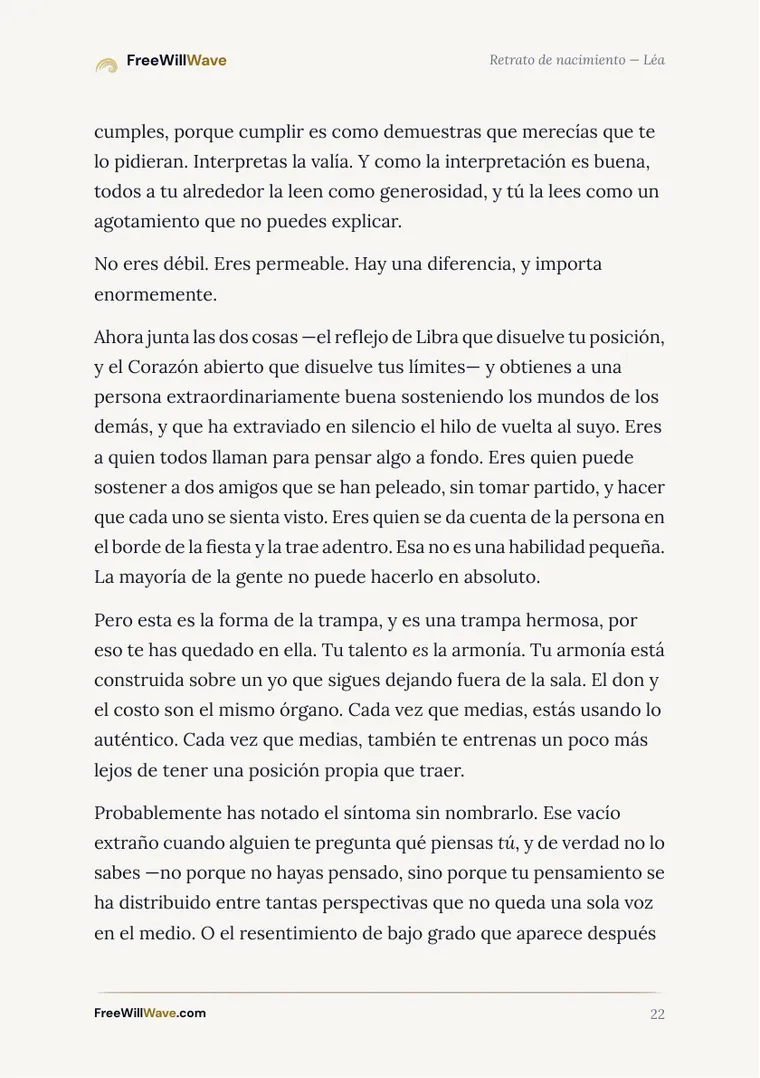Página 22 del cuadernillo de ejemplo