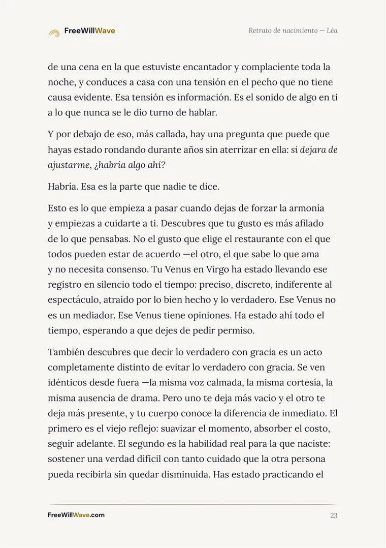 Página 23 del cuadernillo de ejemplo