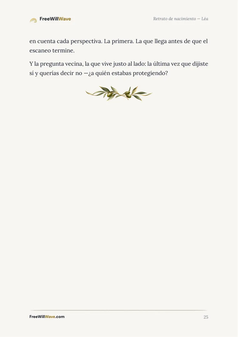 Página 25 del cuadernillo de ejemplo