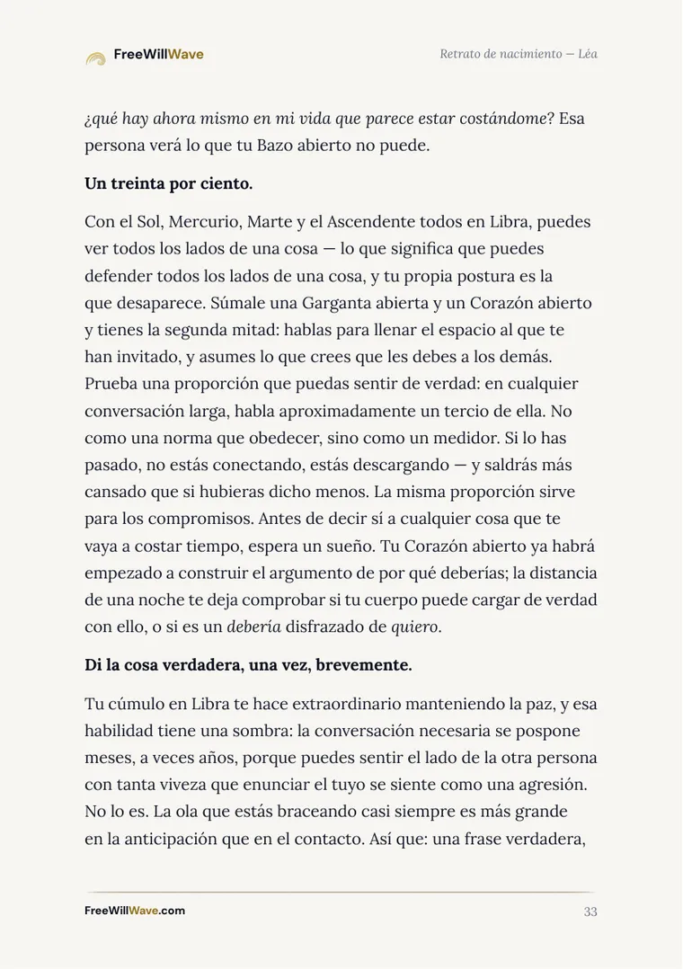 Página 33 del cuadernillo de ejemplo
