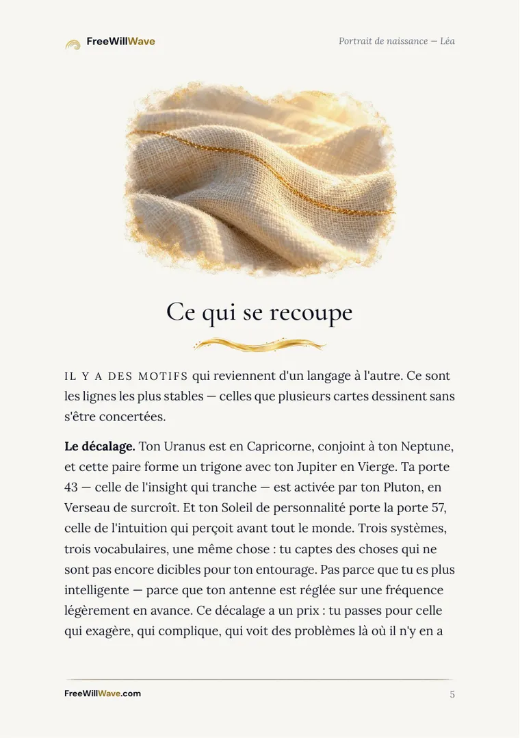 Page 5 du livret d'exemple
