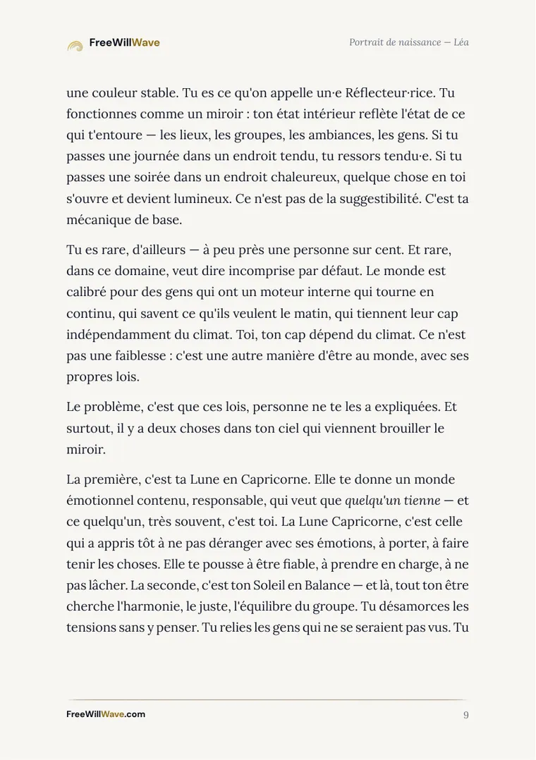 Page 9 du livret d'exemple