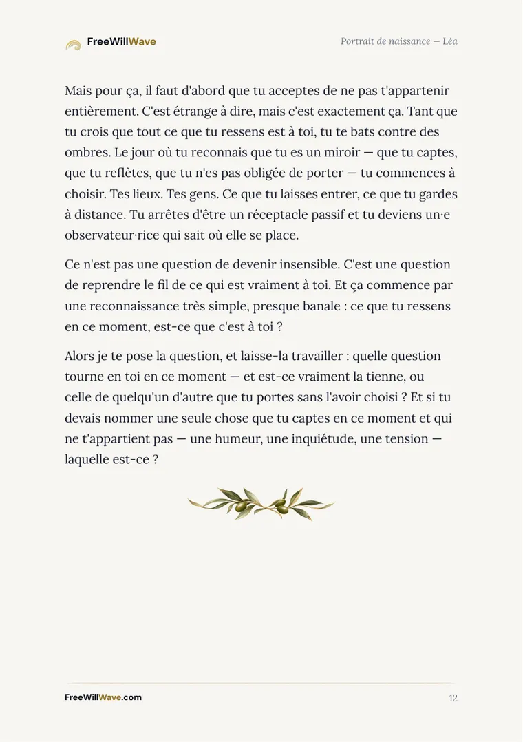 Page 12 du livret d'exemple