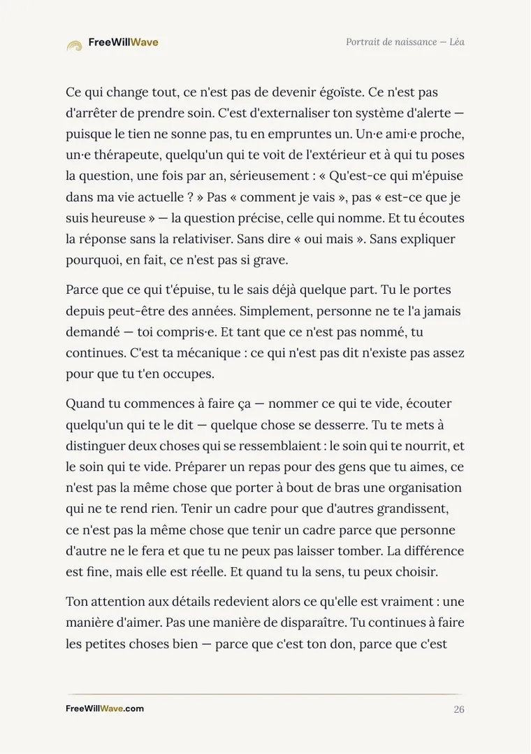 Page 26 du livret d'exemple