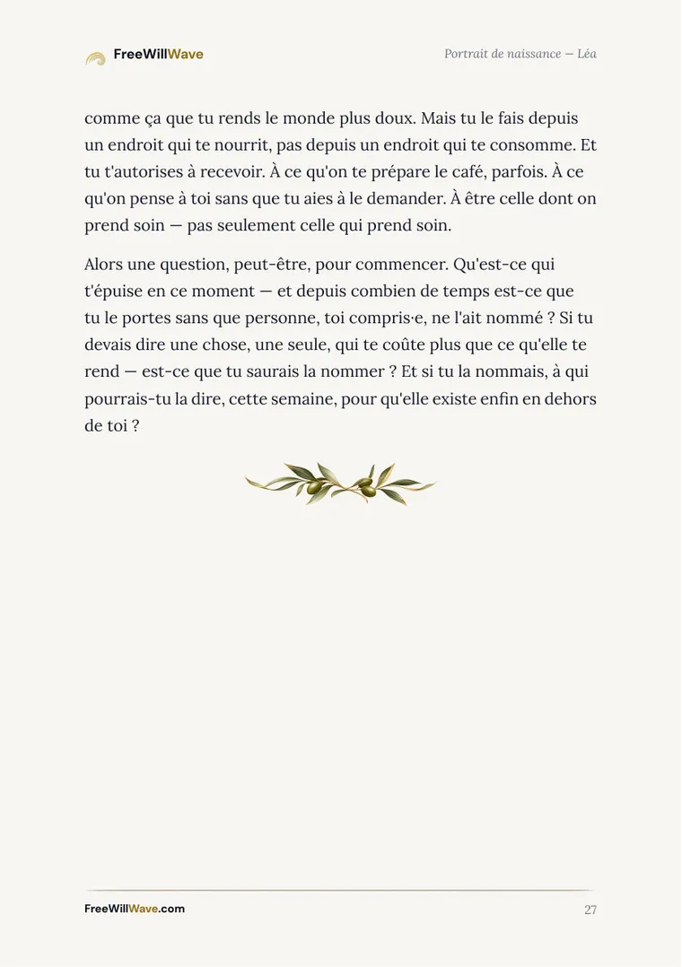 Page 27 du livret d'exemple