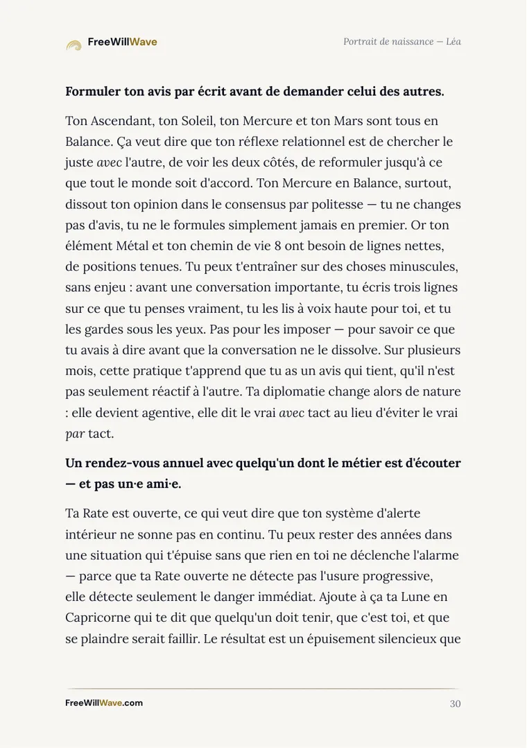 Page 30 du livret d'exemple