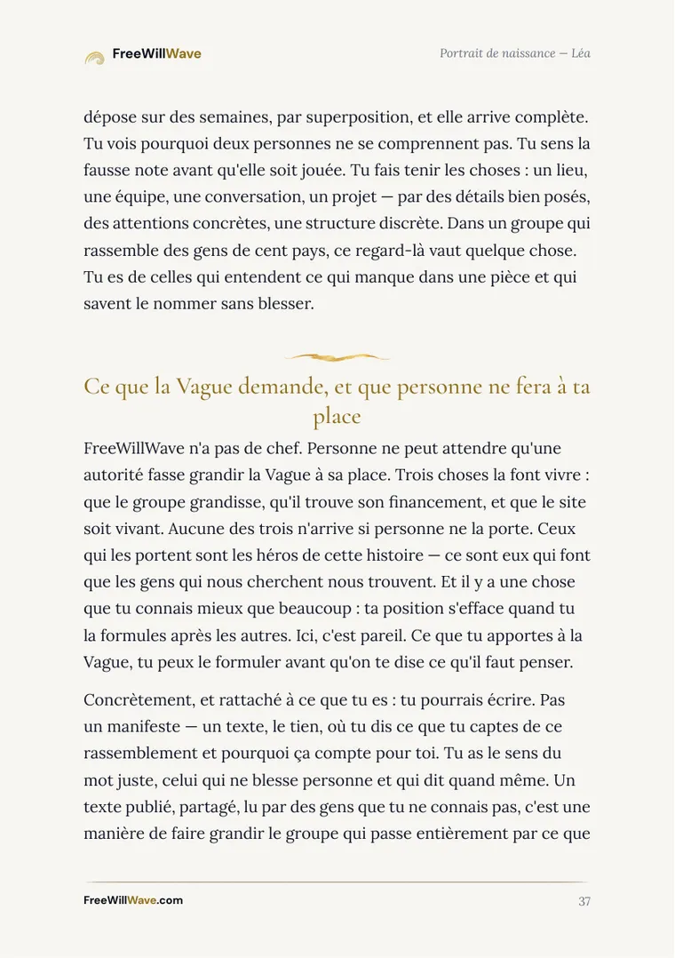 Page 37 du livret d'exemple