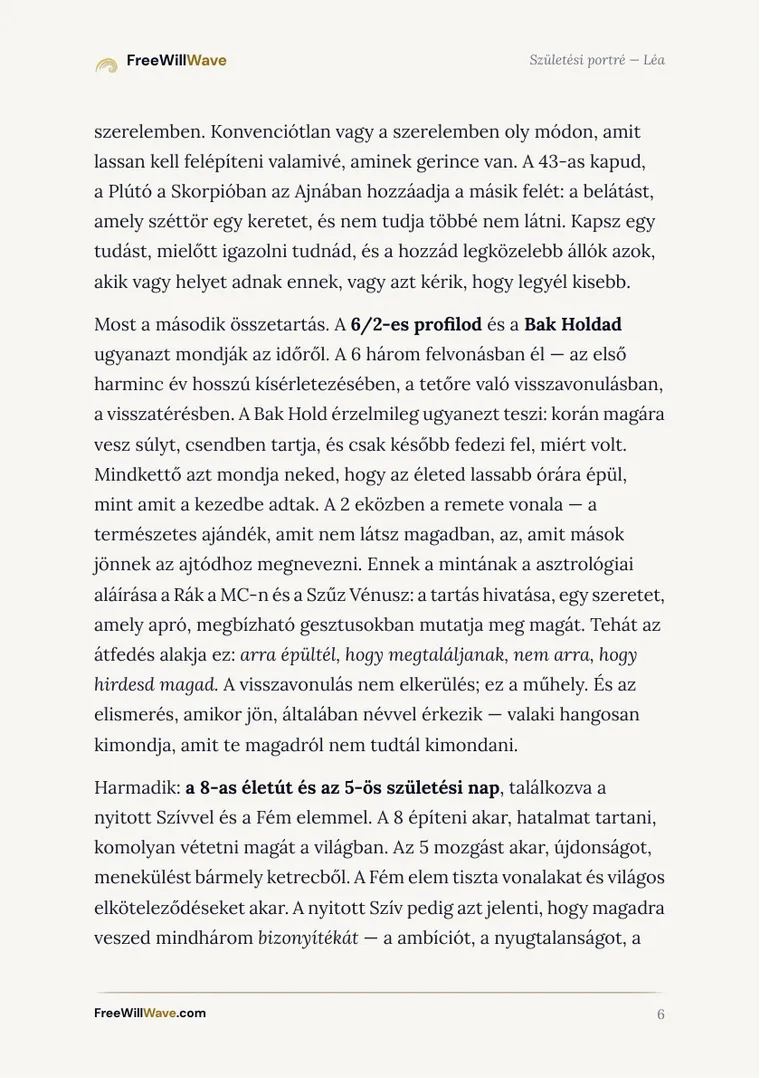 A példafüzet 6. oldala