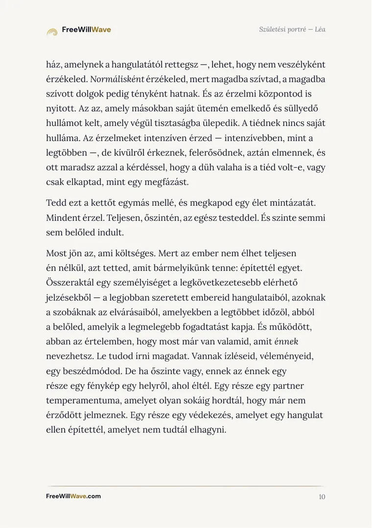 A példafüzet 10. oldala