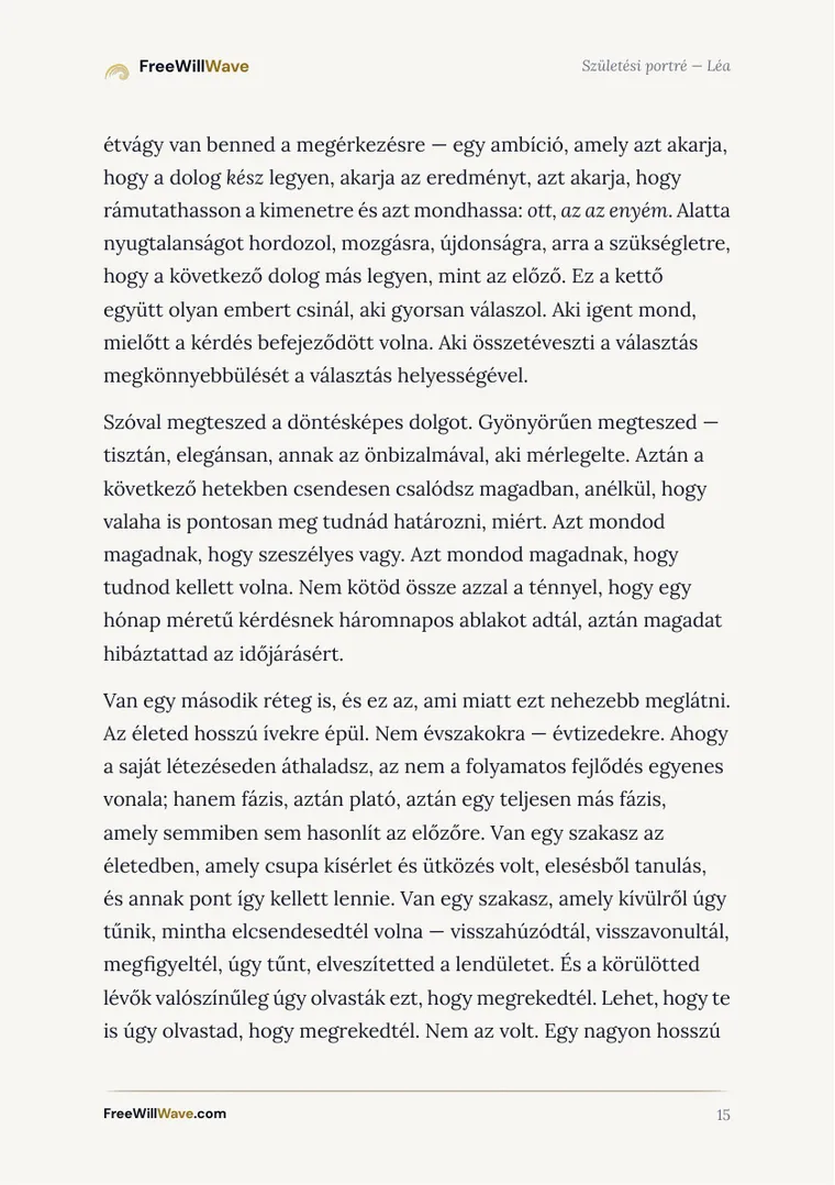 A példafüzet 15. oldala
