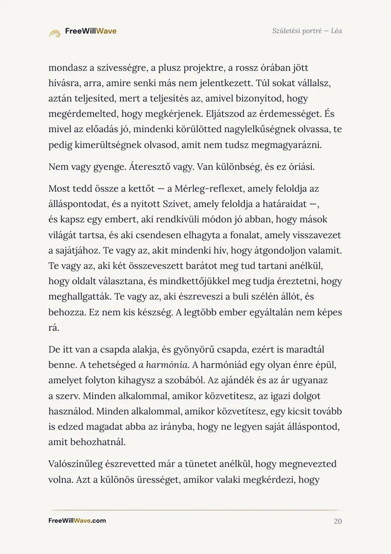 A példafüzet 20. oldala