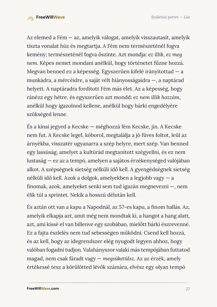 A példafüzet 27. oldala