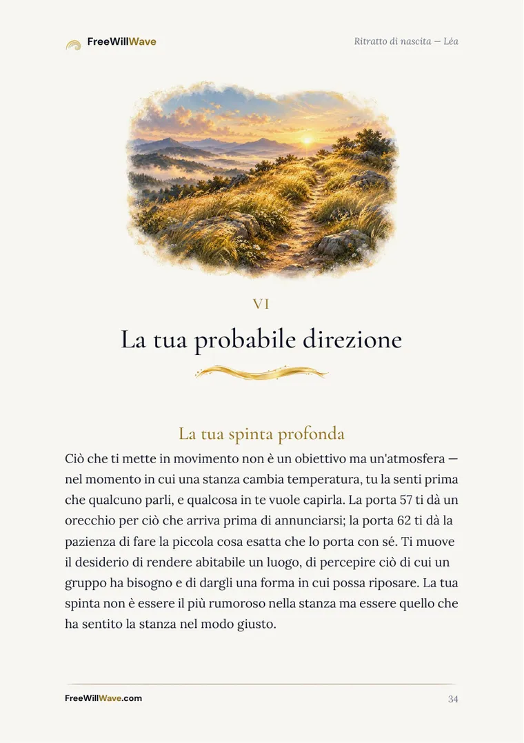 Pagina 34 del libretto di esempio