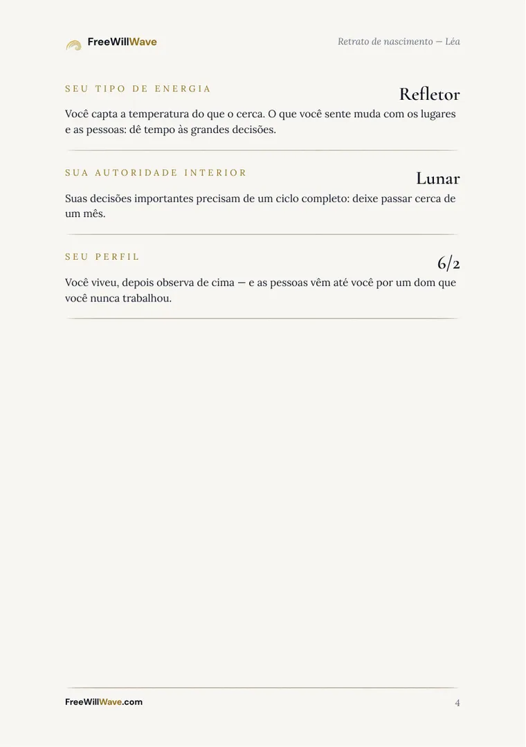 Página 4 do livreto de exemplo