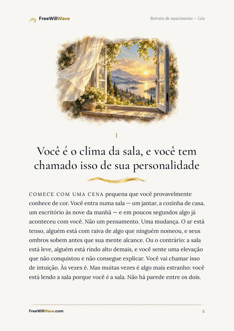 Página 8 do livreto de exemplo