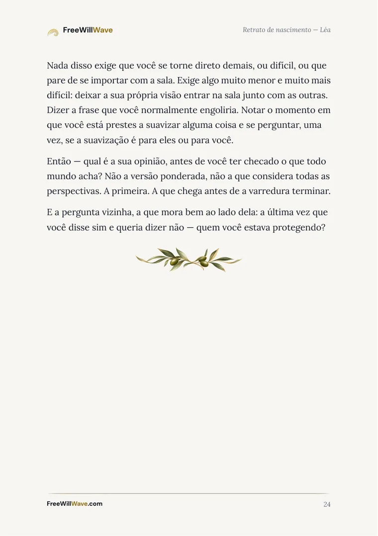 Página 24 do livreto de exemplo
