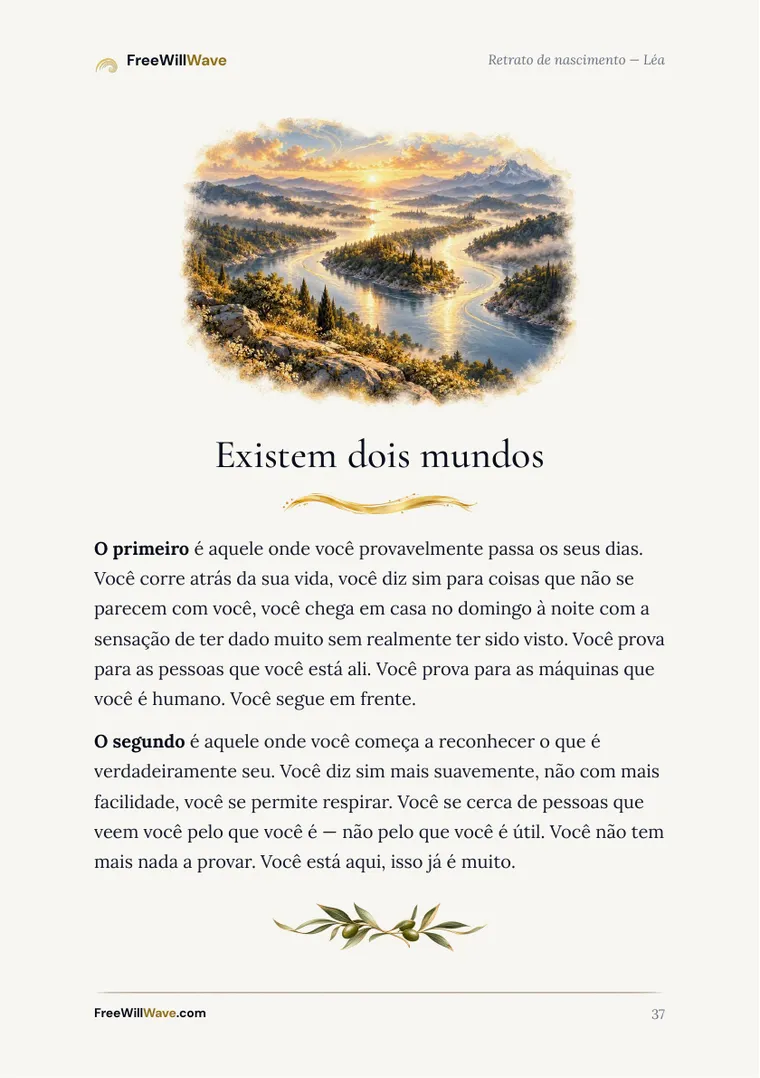 Página 37 do livreto de exemplo