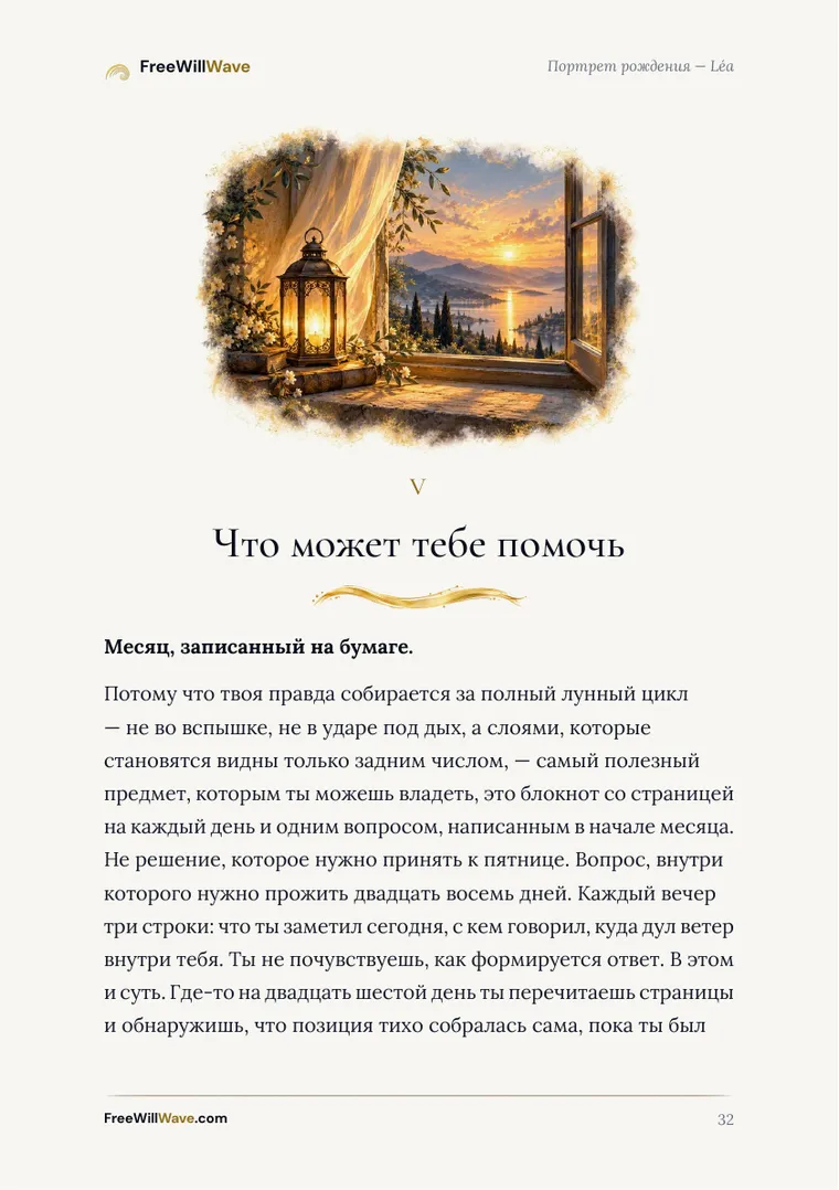Страница 32 примерного буклета
