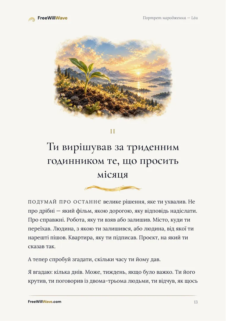 Сторінка 13 прикладу буклета