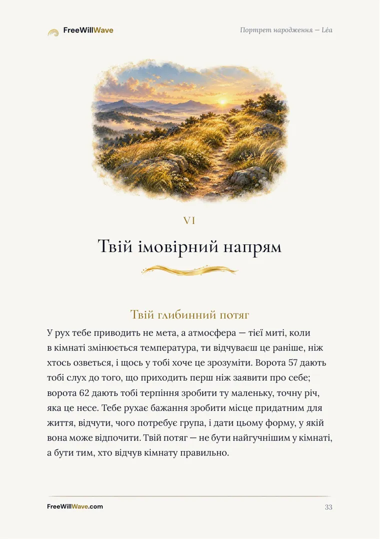Сторінка 33 прикладу буклета