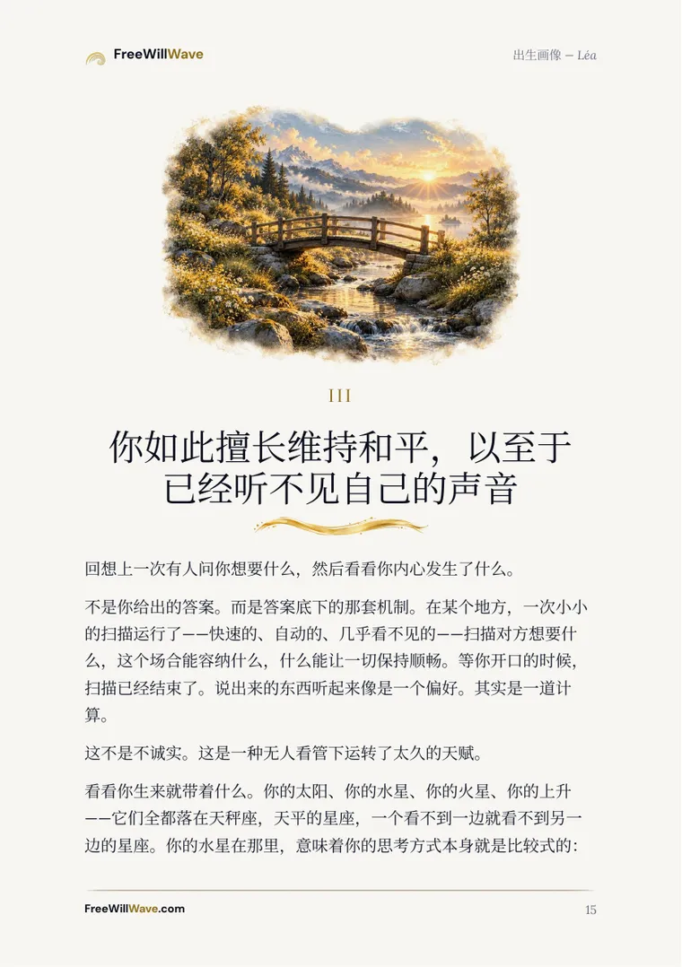示例小册子的第15页