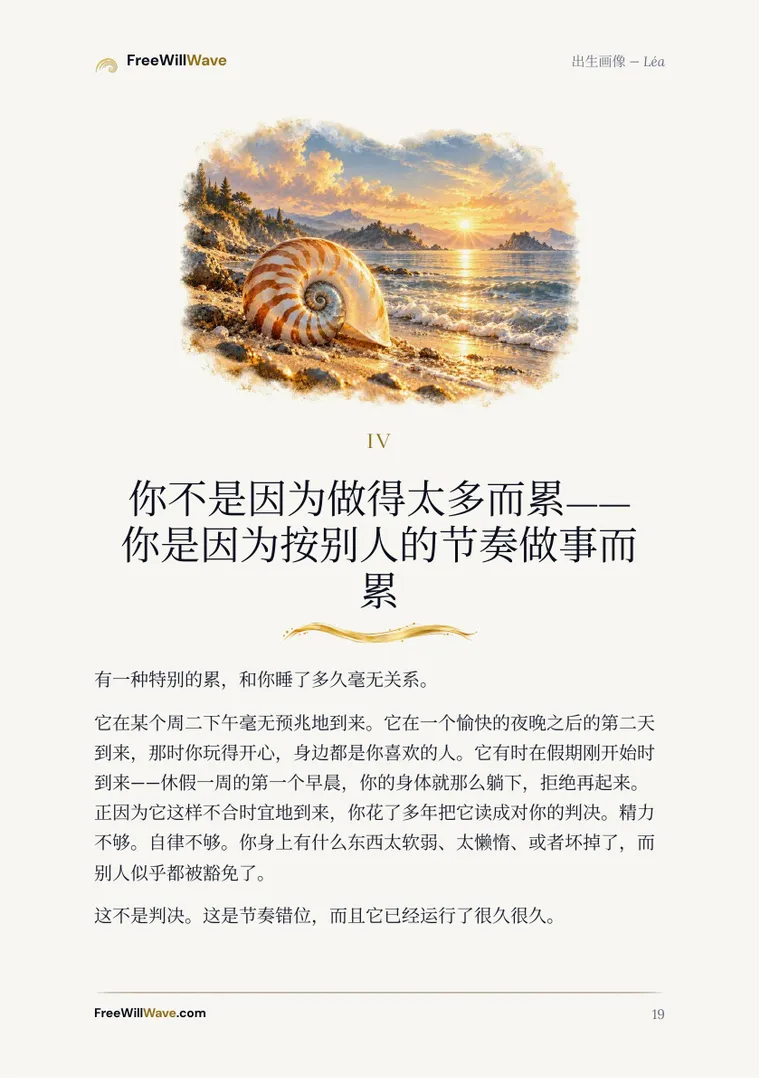 示例小册子的第19页